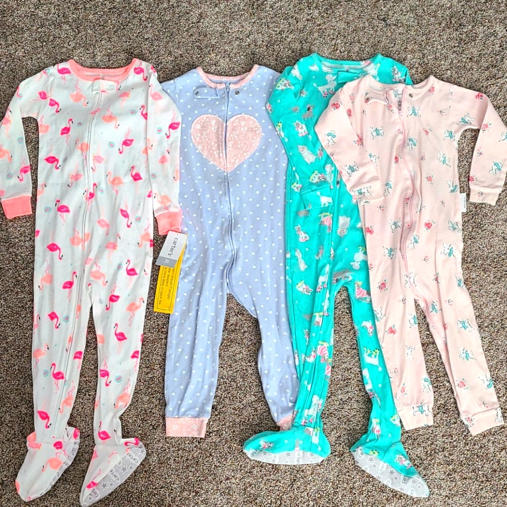Pajama onsies pack - Carters 3T